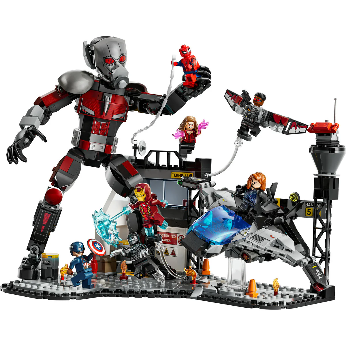 LEGO Marvel Captain America: Civil War Action Battle 76314 - Image 2