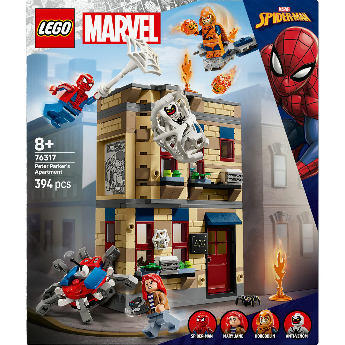 LEGO ǀ Marvel Peter Parker’s Apartment Set 76317 - Image 3