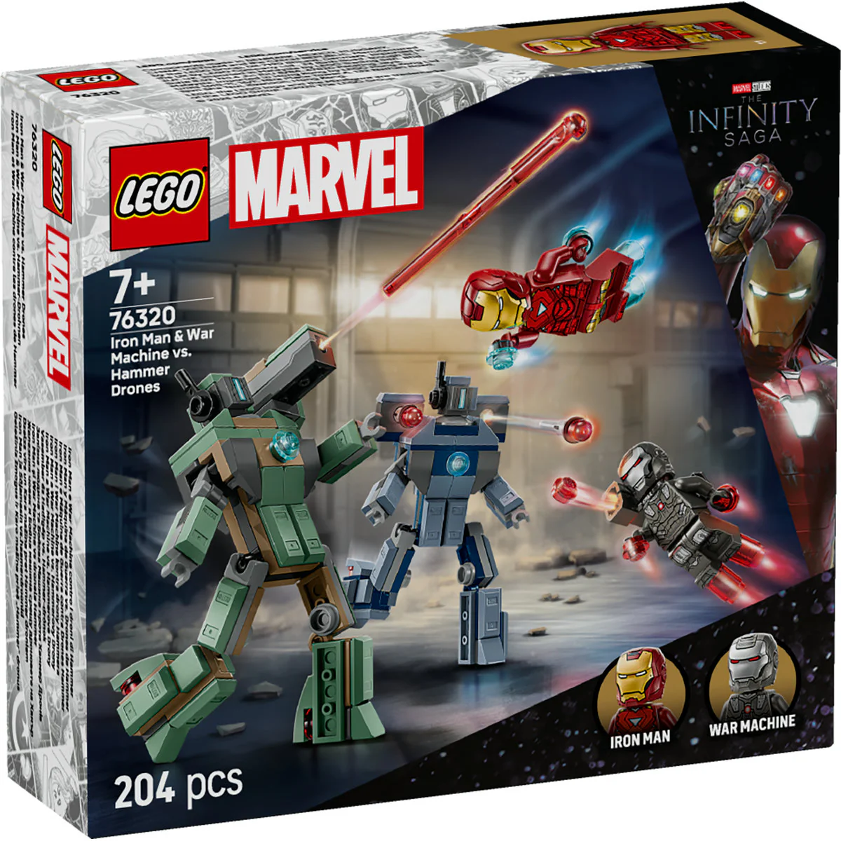 LEGO ǀ Marvel Iron Man & War Machine vs. Hammer Drones 76320 - Image 2