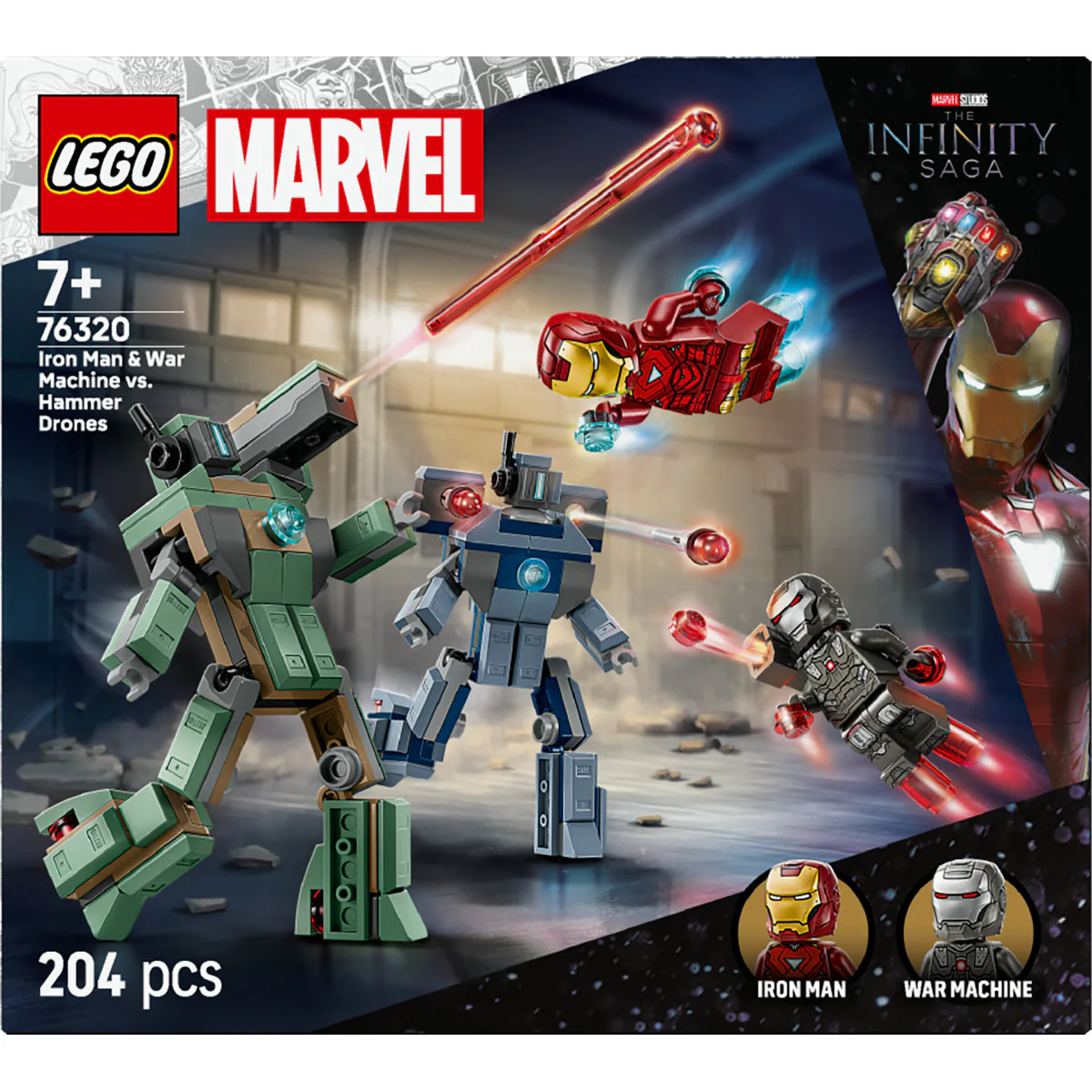 LEGO ǀ Marvel Iron Man & War Machine vs. Hammer Drones 76320 - Image 3