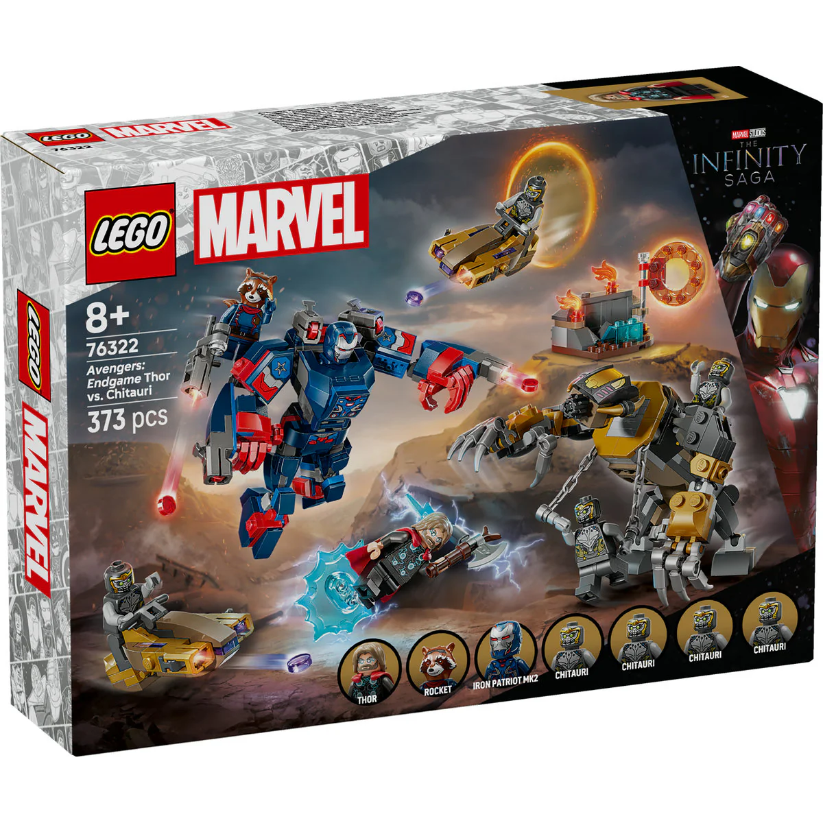 LEGO ǀ Marvel Avengers: Endgame Thor vs. Chitauri 76322 - Image 2