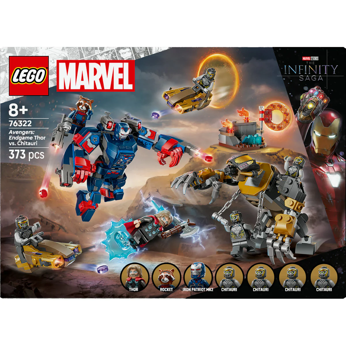 LEGO ǀ Marvel Avengers: Endgame Thor vs. Chitauri 76322 - Image 3