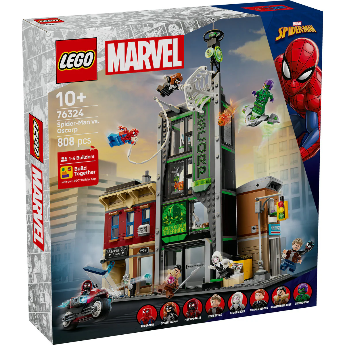 LEGO ǀ Marvel Spider-Man vs. Oscorp Set 76324 - Image 2