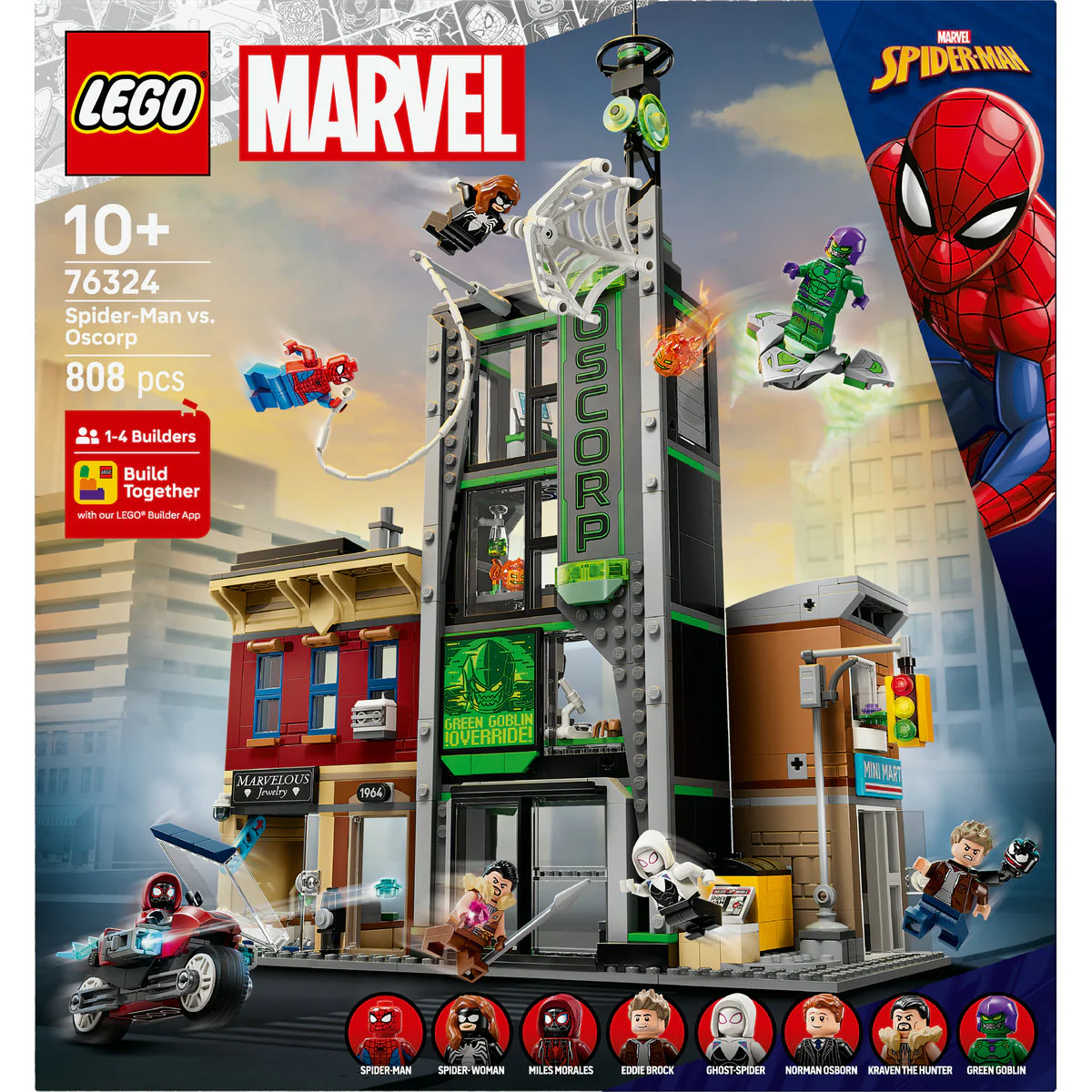 LEGO ǀ Marvel Spider-Man vs. Oscorp Set 76324 - Image 3