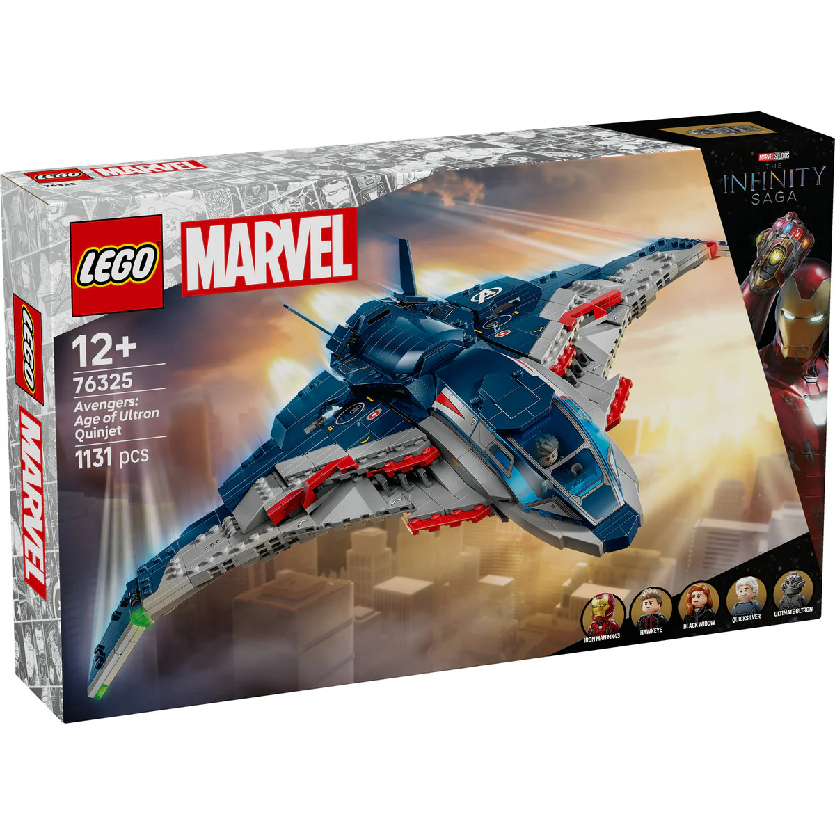 LEGO Marvel Avengers: Age of Ultron Quinjet 76325 - Image 2
