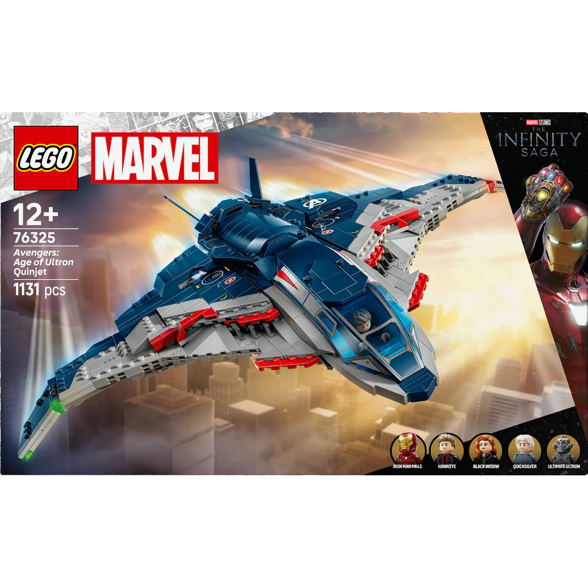 LEGO Marvel Avengers: Age of Ultron Quinjet 76325 - Image 3