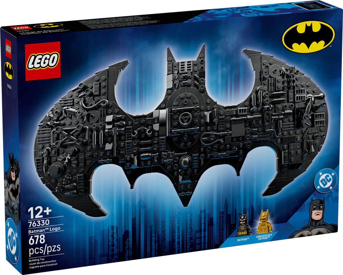 LEGO DC Batman Logo Superhero Toy Building Set 76330 - Image 2