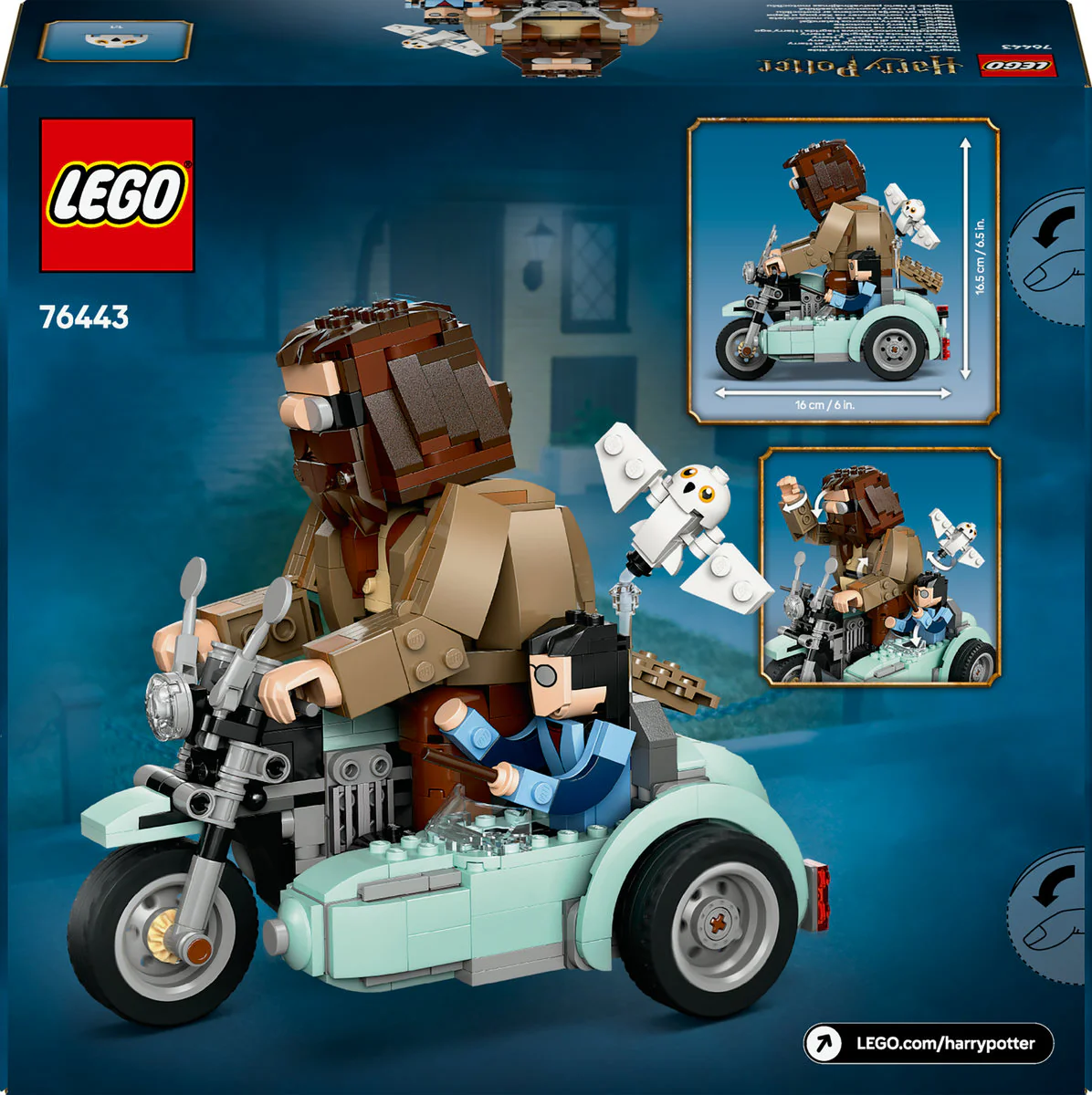 LEGO Harry Potter Hagrid & Harry’s Motorcycle Ride 76443 - Image 3