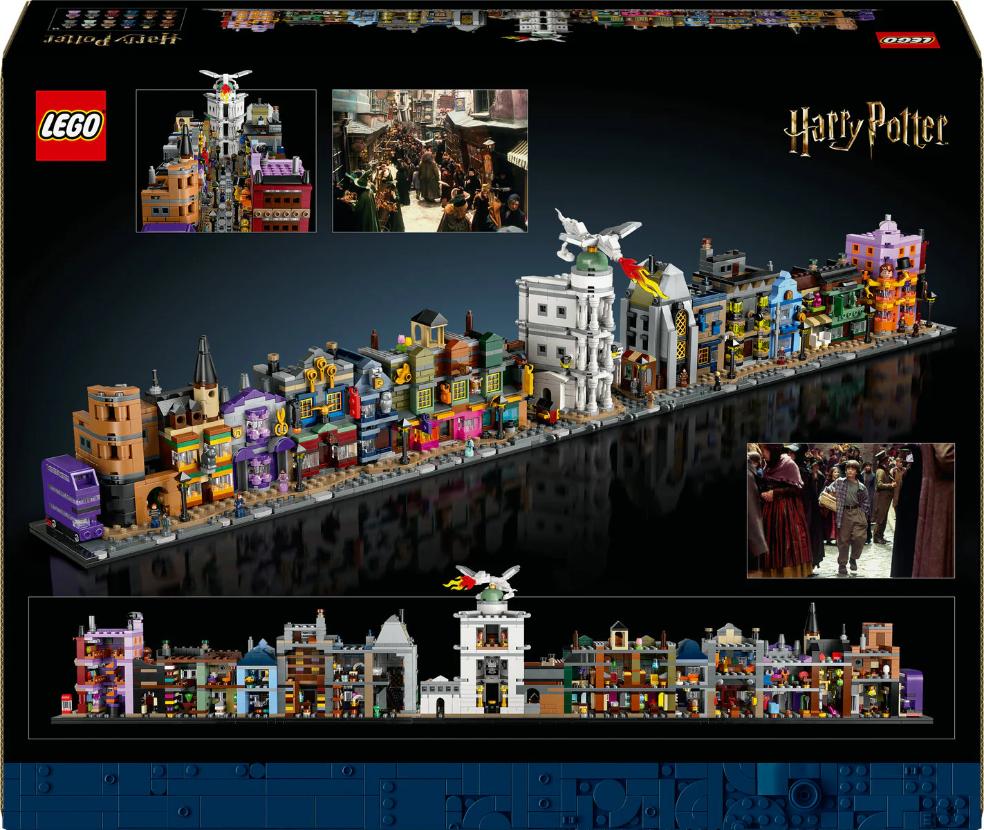 LEGO Harry Potter Diagon Alley Wizarding Shops 76444 - Image 3