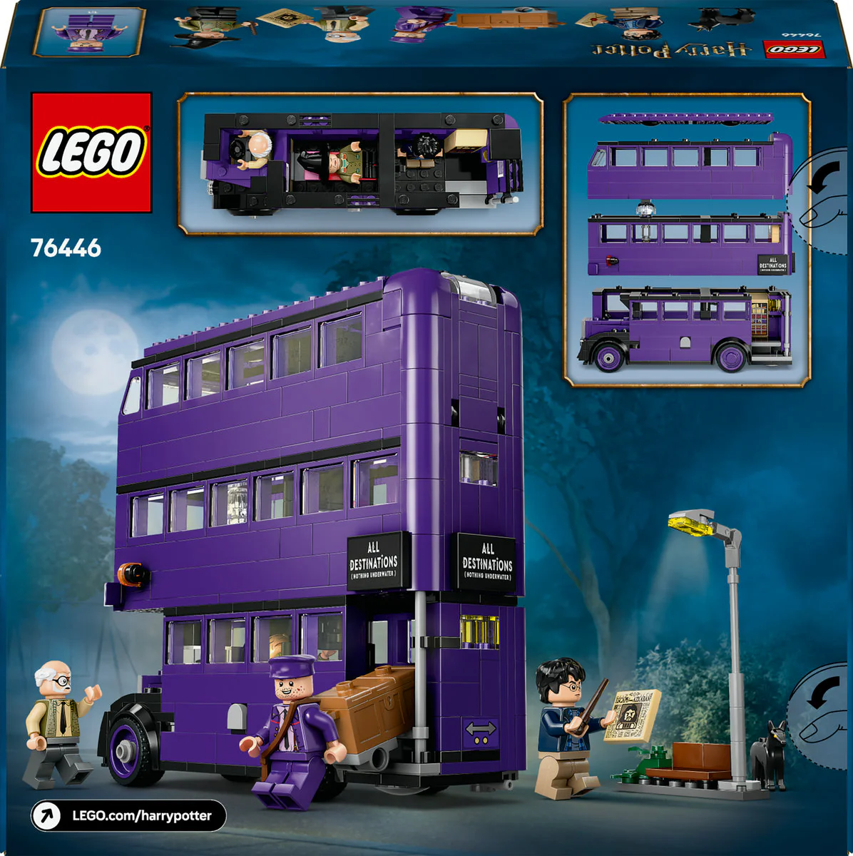 LEGO Harry Potter Knight Bus Adventure Toy Set 76446 - Image 3