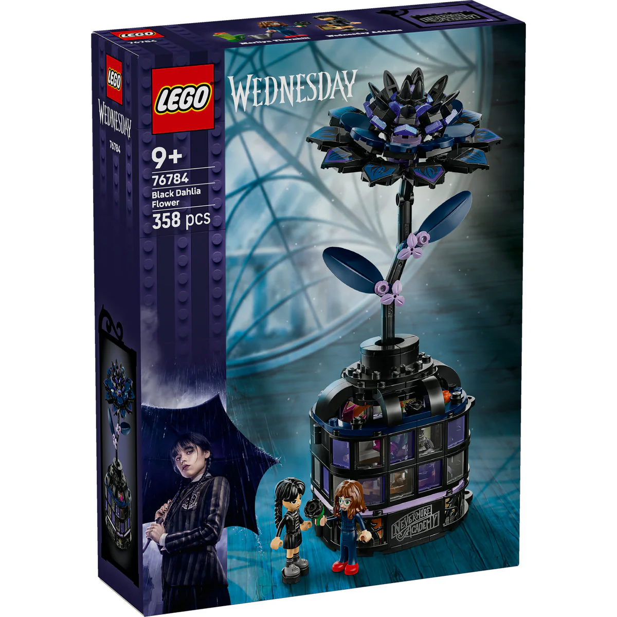 LEGO Wednesday Black Dahlia Flower Toy 76784 - Image 2