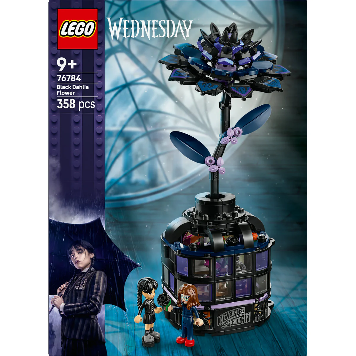LEGO Wednesday Black Dahlia Flower Toy 76784 - Image 3