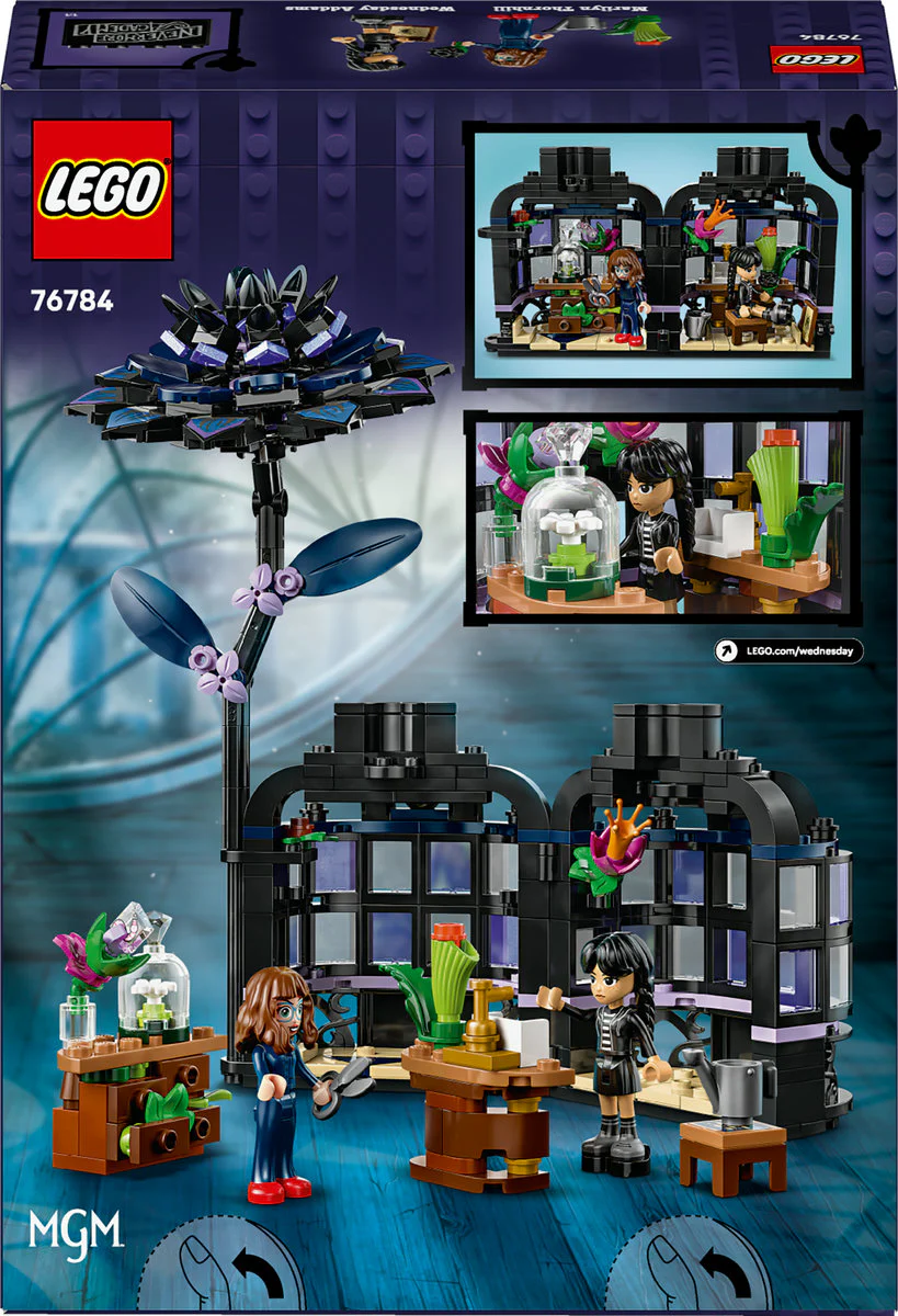 LEGO Wednesday Black Dahlia Flower Toy 76784 - Image 4
