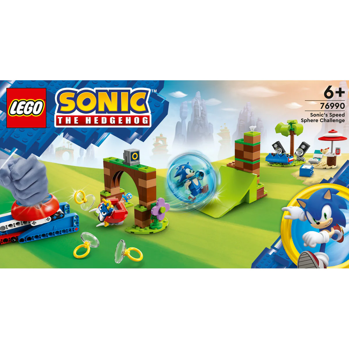 LEGO Sonic the Hedgehog Sonic's Speed Sphere Challenge 76990 - Image 2