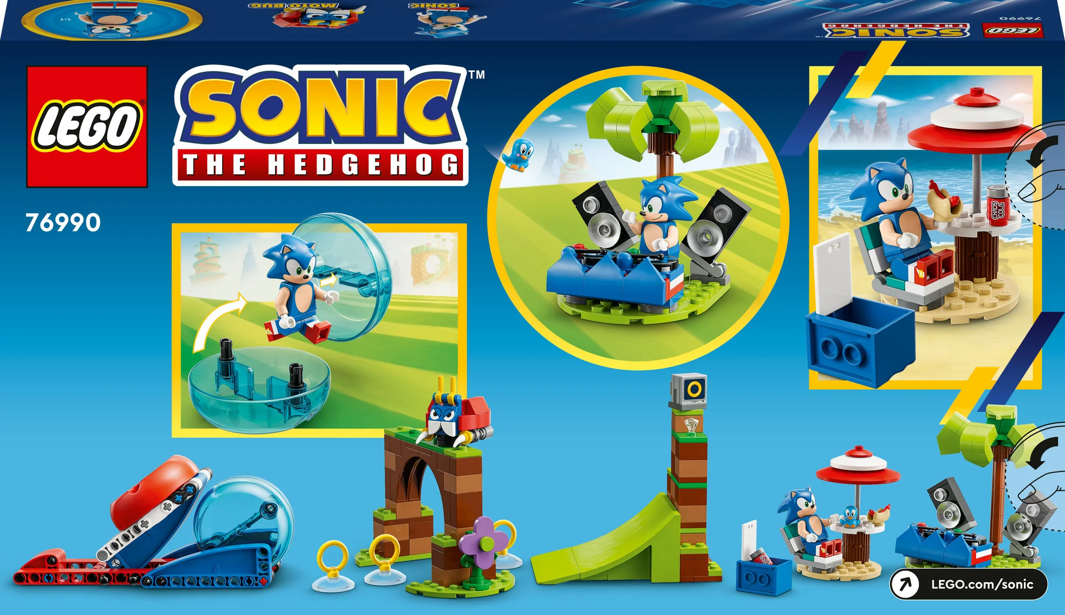LEGO Sonic the Hedgehog Sonic's Speed Sphere Challenge 76990 - Image 3