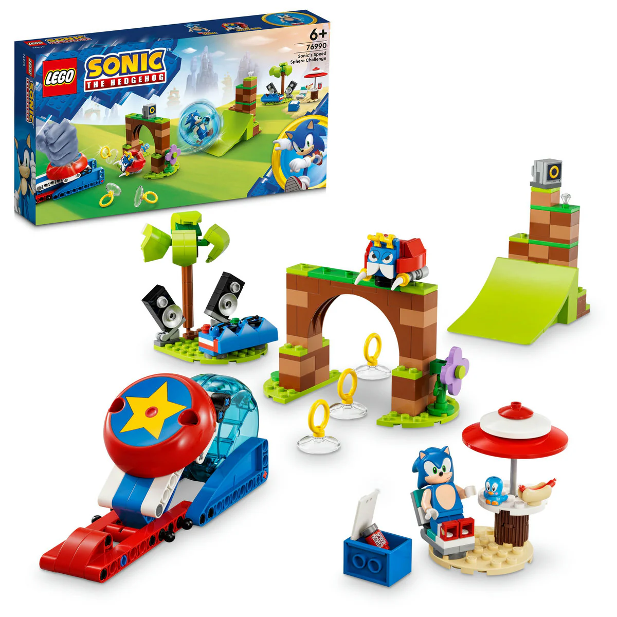 LEGO Sonic the Hedgehog Sonic's Speed Sphere Challenge 76990 - Image 4