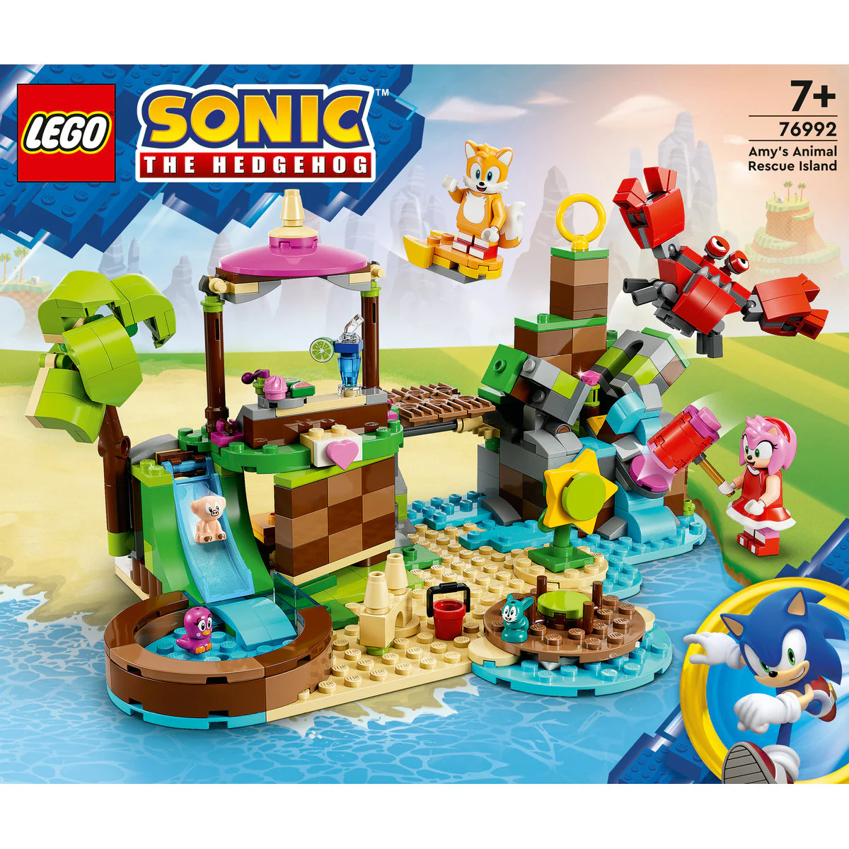 LEGO Sonic the Hedgehog Amy's Animal Rescue Island 76992 - Image 2