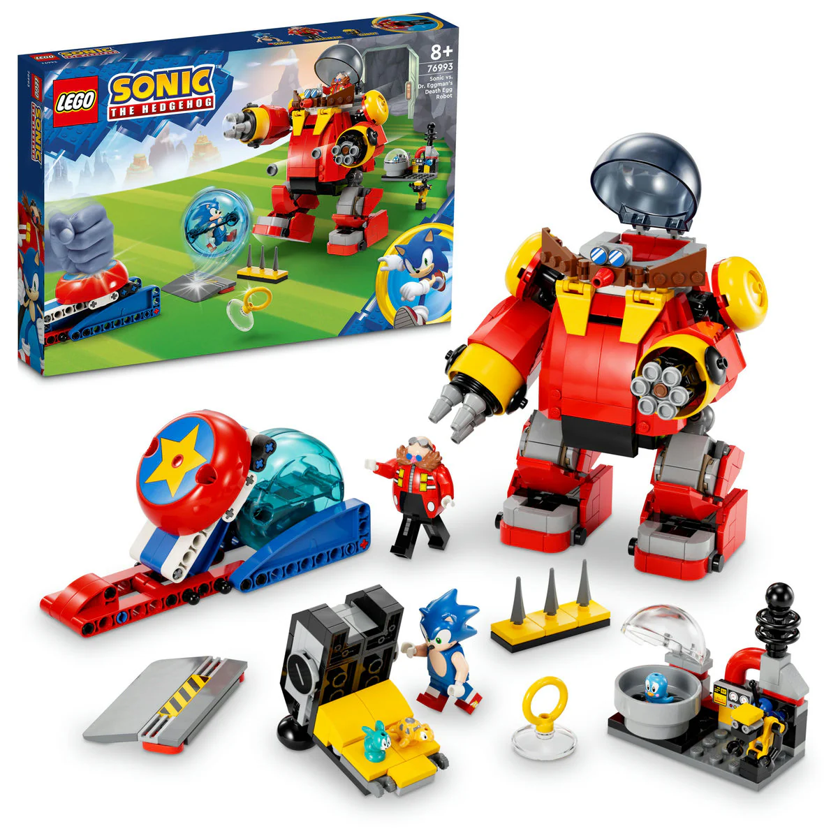 LEGO Sonic the Hedgehog Sonic vs. Dr. Eggman's Death Egg Robot 76993 - Image 4