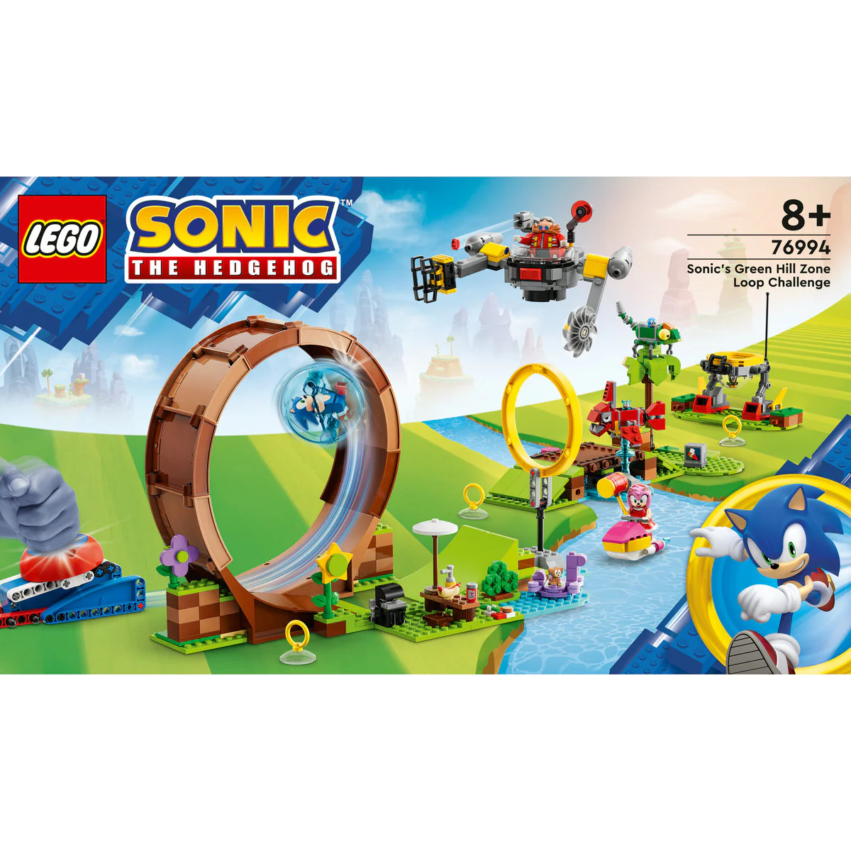 LEGO Sonic the Hedgehog Sonic's Green Hill Zone Loop Challenge 76994 - Image 2
