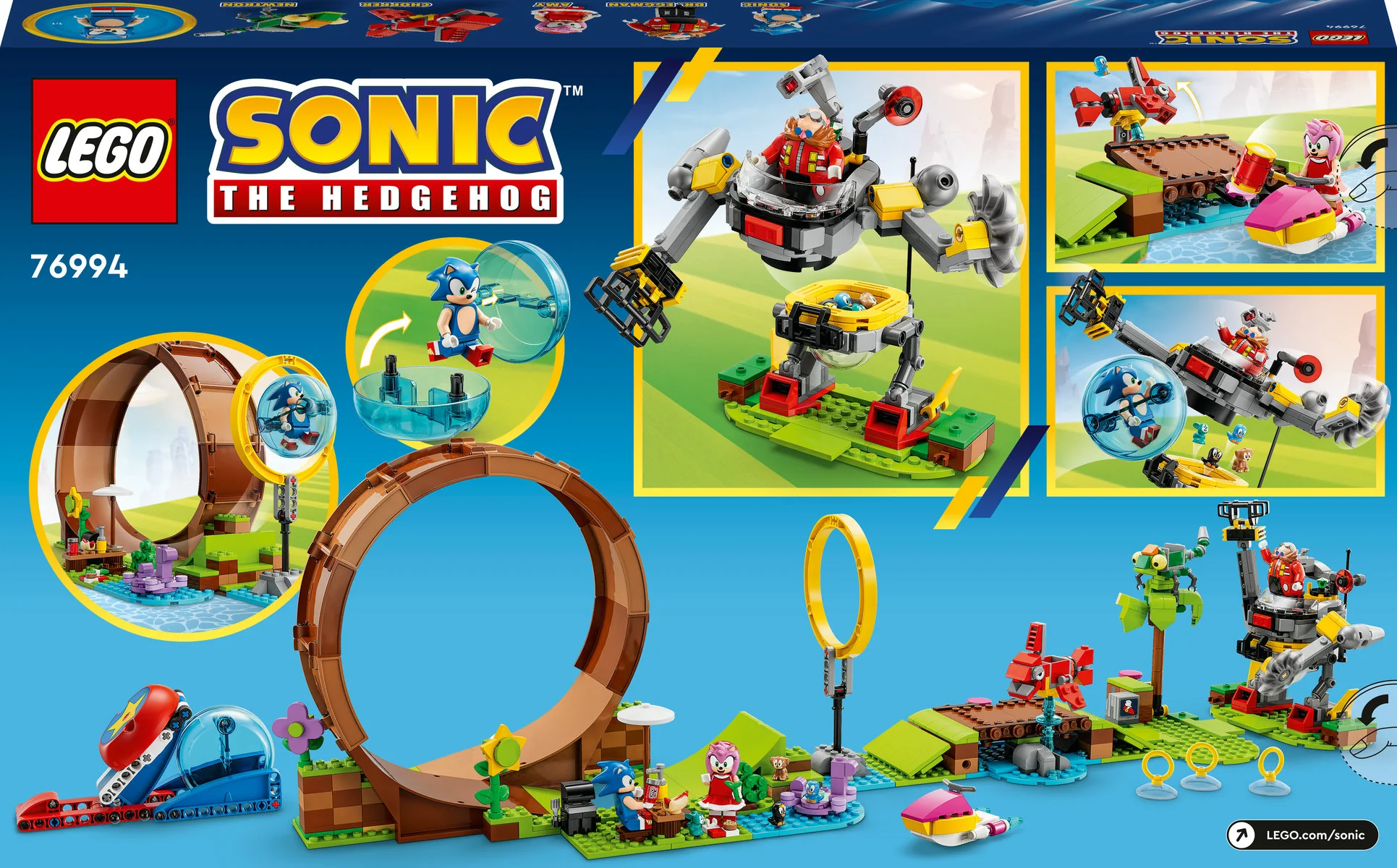 LEGO Sonic the Hedgehog Sonic's Green Hill Zone Loop Challenge 76994 - Image 3