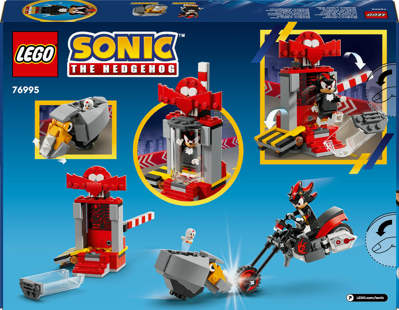 LEGO Sonic the Hedgehog Shadow the Hedgehog Escape 76995 - Image 3