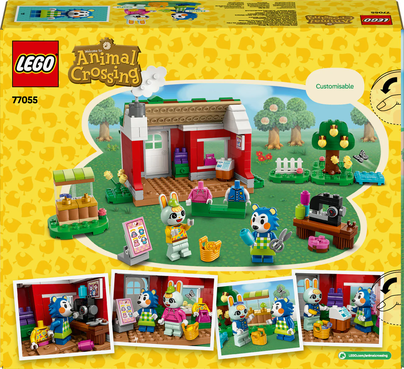 LEGO Animal Crossing Able Sisters Clothing Shop 77055 - Image 3