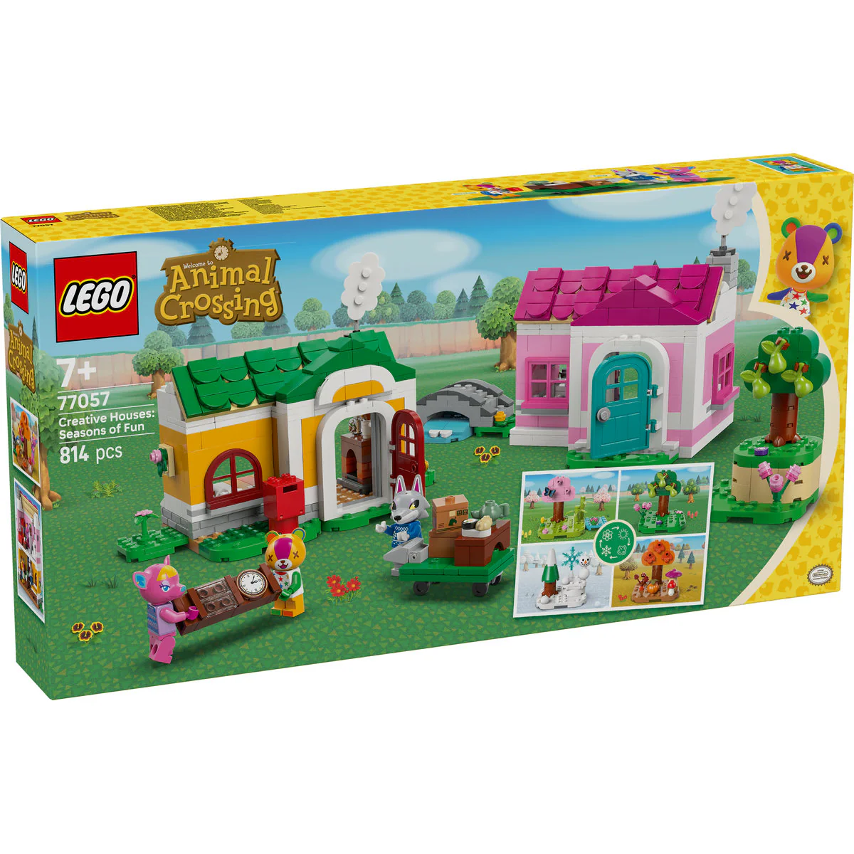 LEGO Animal Crossing Creative Houses: Seasons of Fun 77057 - Image 2