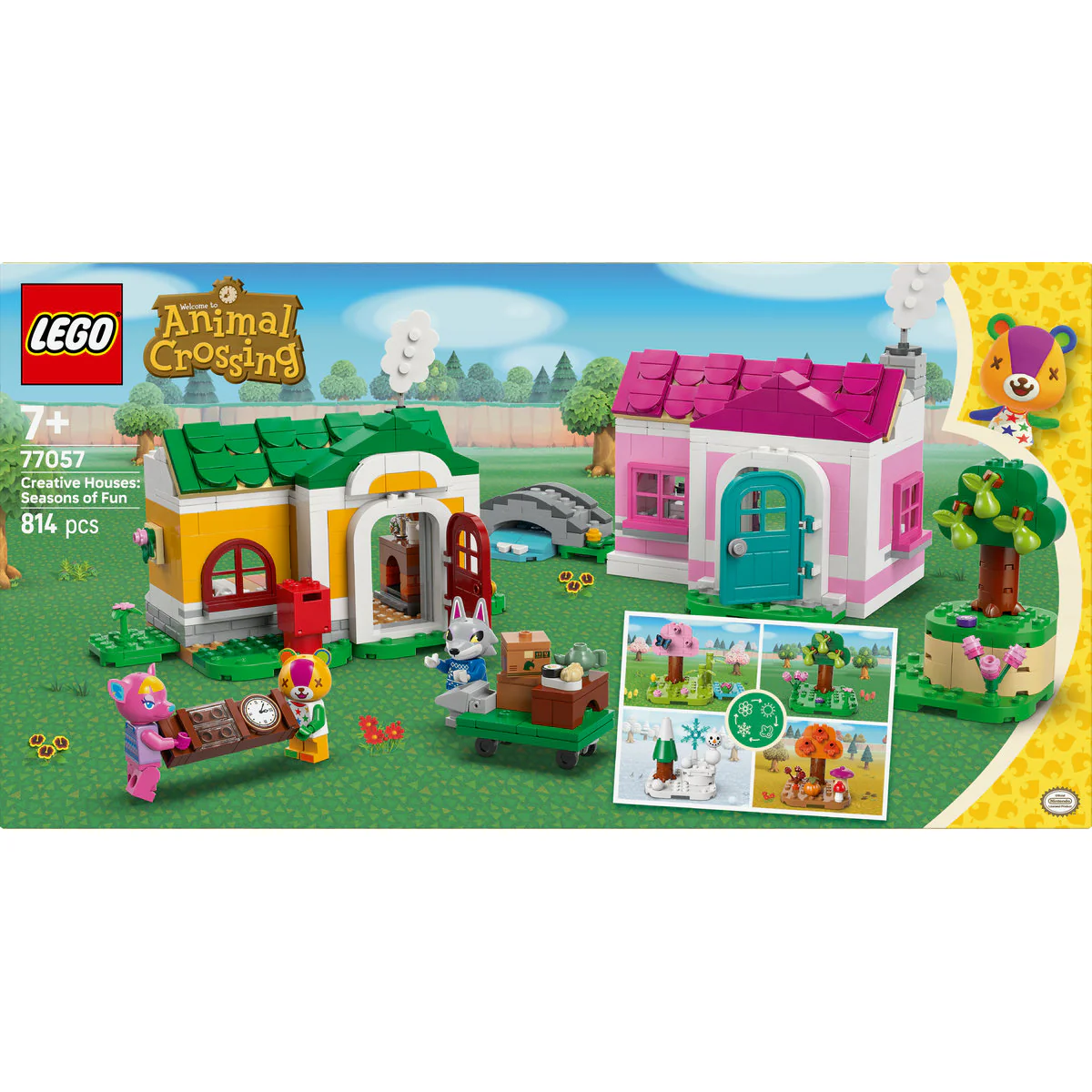 LEGO Animal Crossing Creative Houses: Seasons of Fun 77057 - Image 3