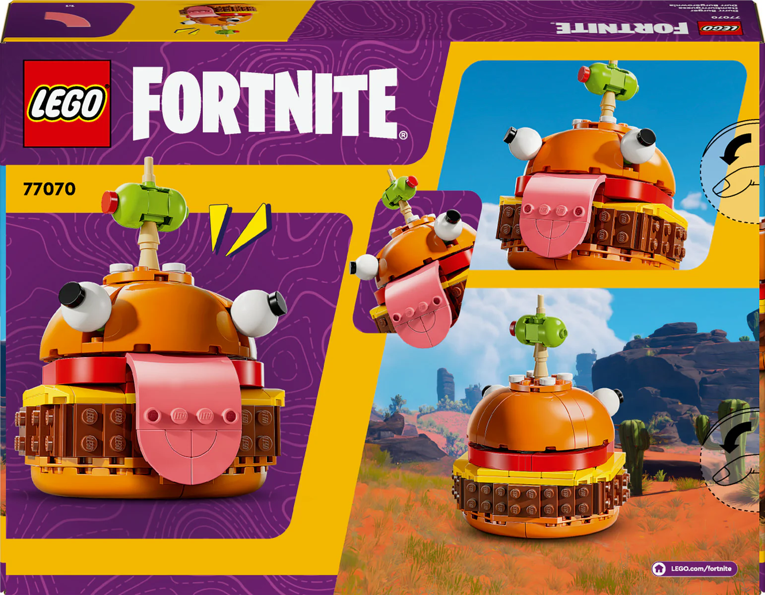 LEGO Fortnite Durrr Burger Building Toy Set 77070 - Image 3