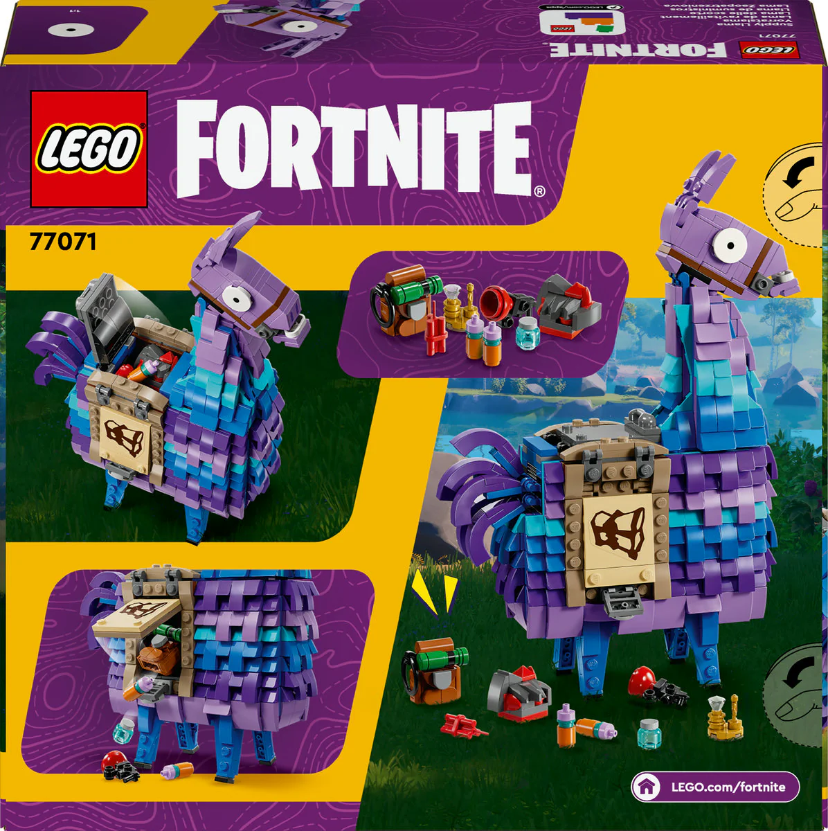 LEGO Fortnite Supply Llama Video Game Toy 77071 - Image 3