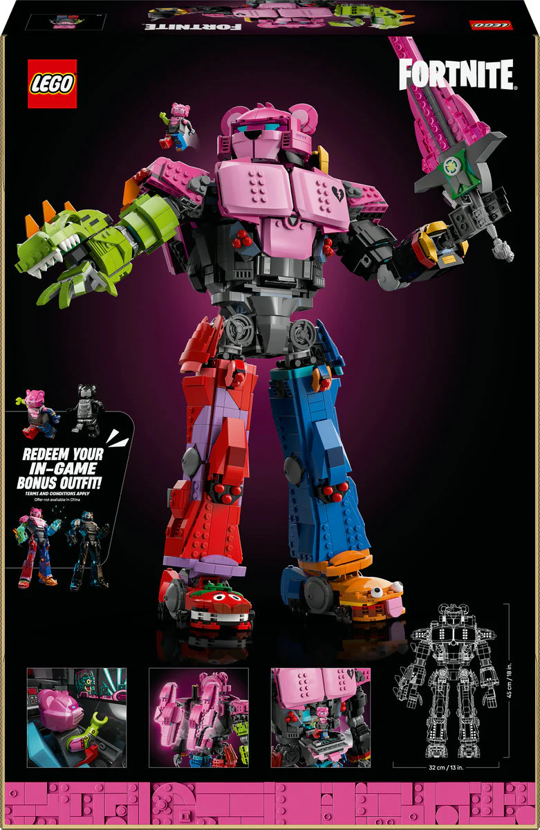 LEGO Fortnite Mecha Team Leader Figure 77078 - Image 4