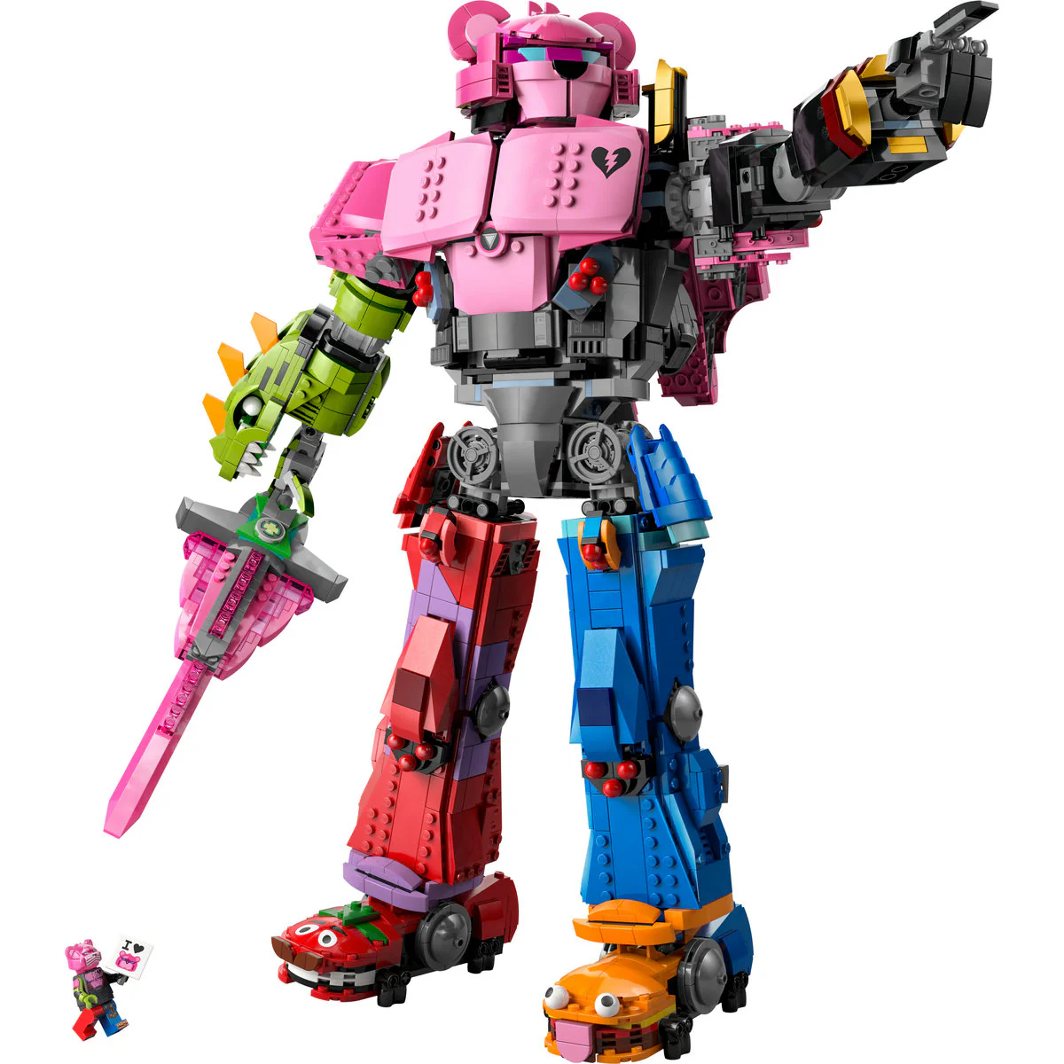 LEGO Fortnite Mecha Team Leader Figure 77078 - Image 5