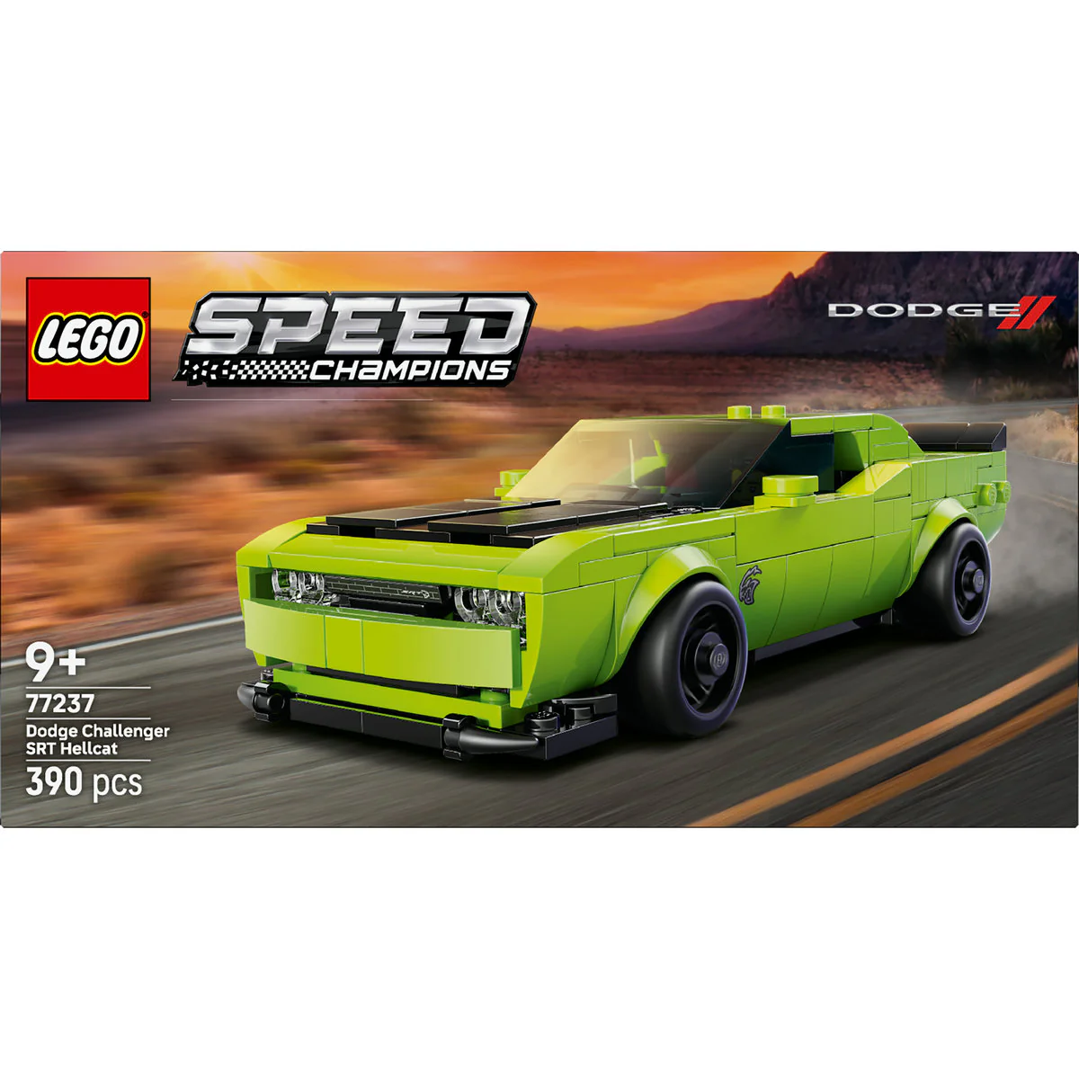 LEGO Speed Champions Dodge Challenger SRT Hellcat Sports Car 77237 - Image 3