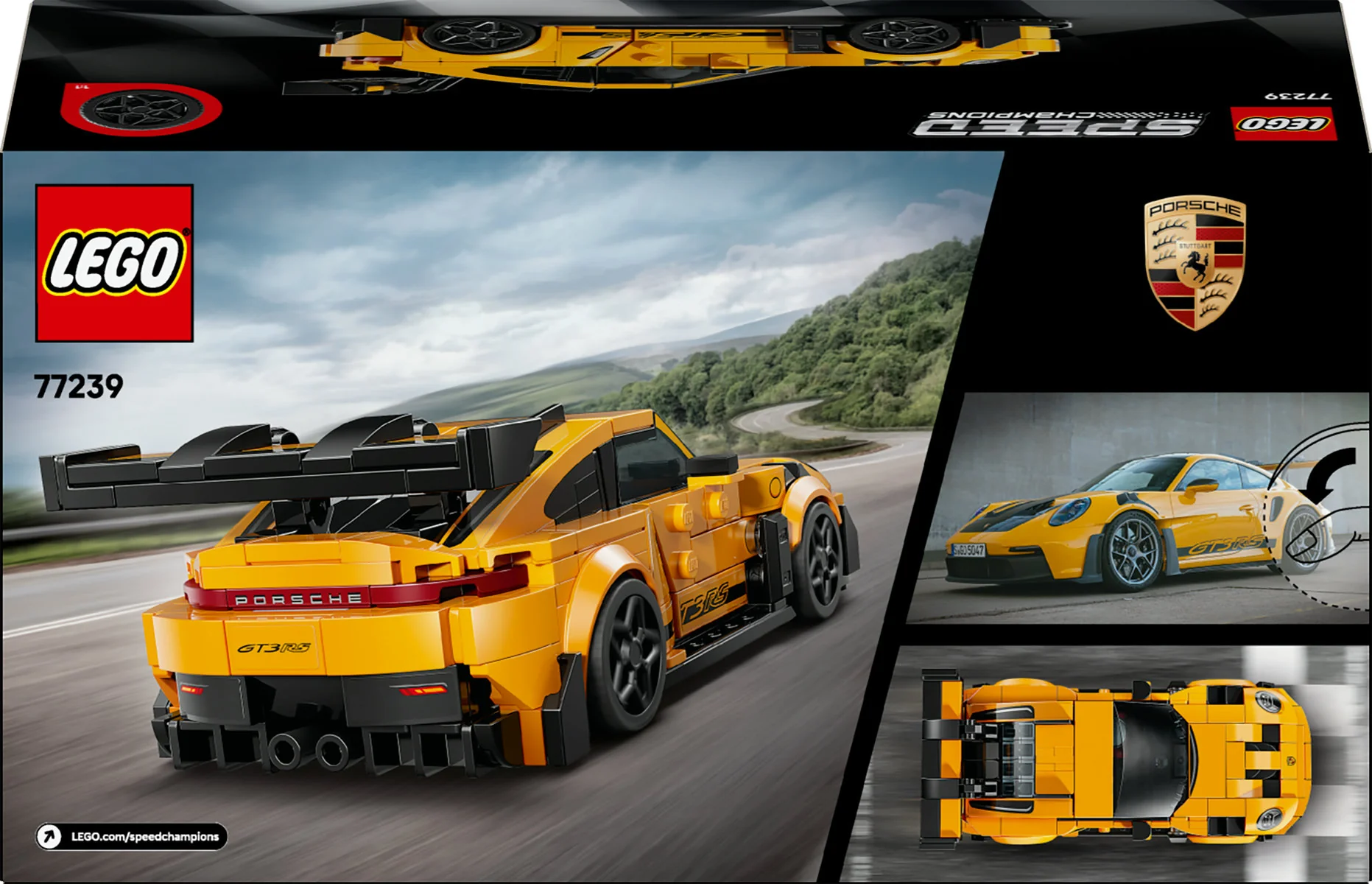 LEGO Speed Champions Porsche 911 GT3 RS Super Car 77239 - Image 4