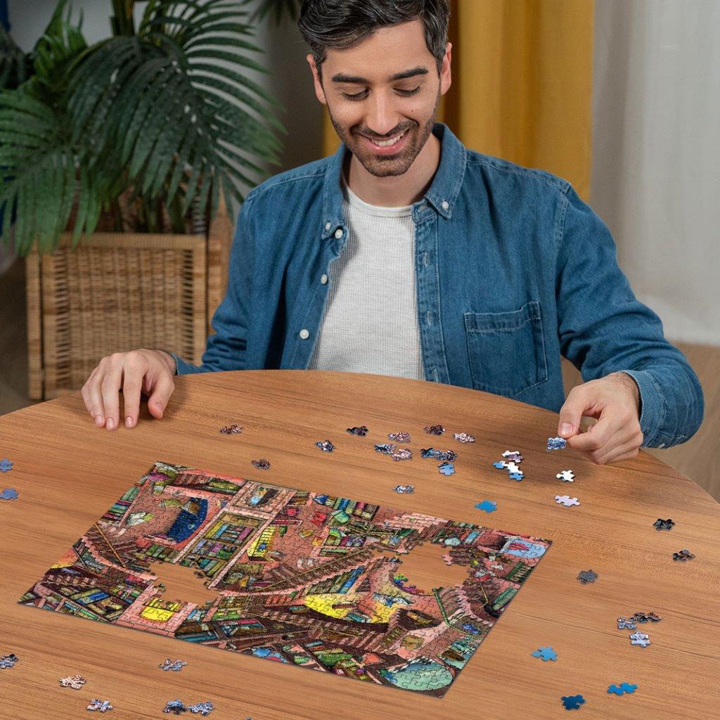 Ravensburger Ludicrous Library 500 Piece Jigsaw Puzzle - Image 3