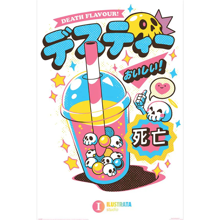 lustrata (Death Bubble Tea) Maxi Poster - Image 2