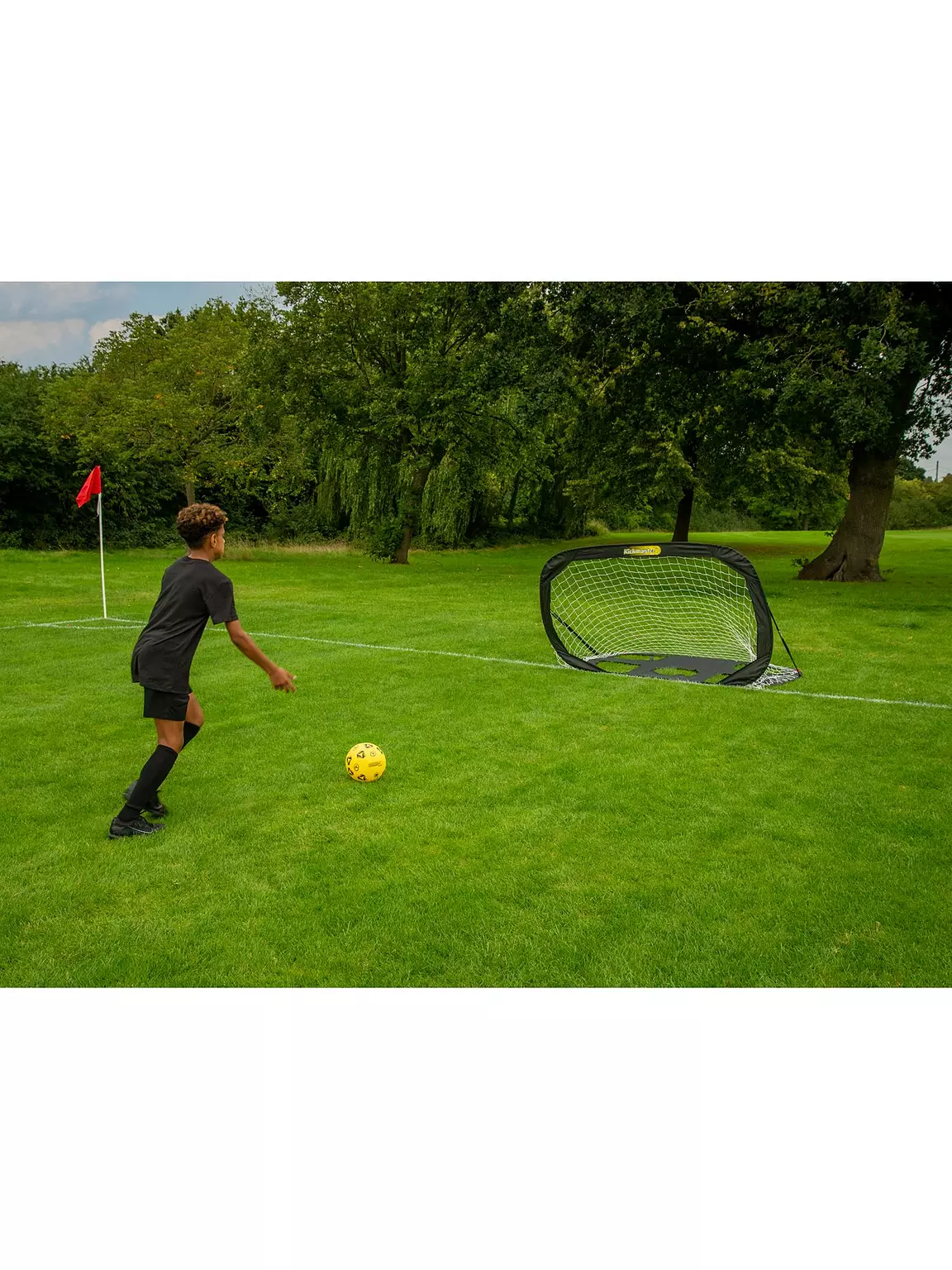 Kickmaster Large Quick Up Goal & Target Shot - Image 5
