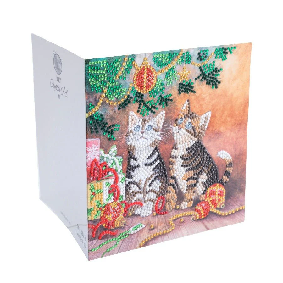 Magic of Christmas, 18x18cm Crystal Art Card - Image 4