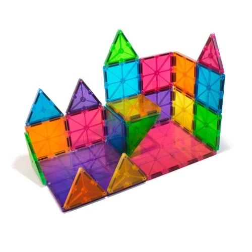 Magna Tiles Clear Colour 32 Piece Set - Image 2