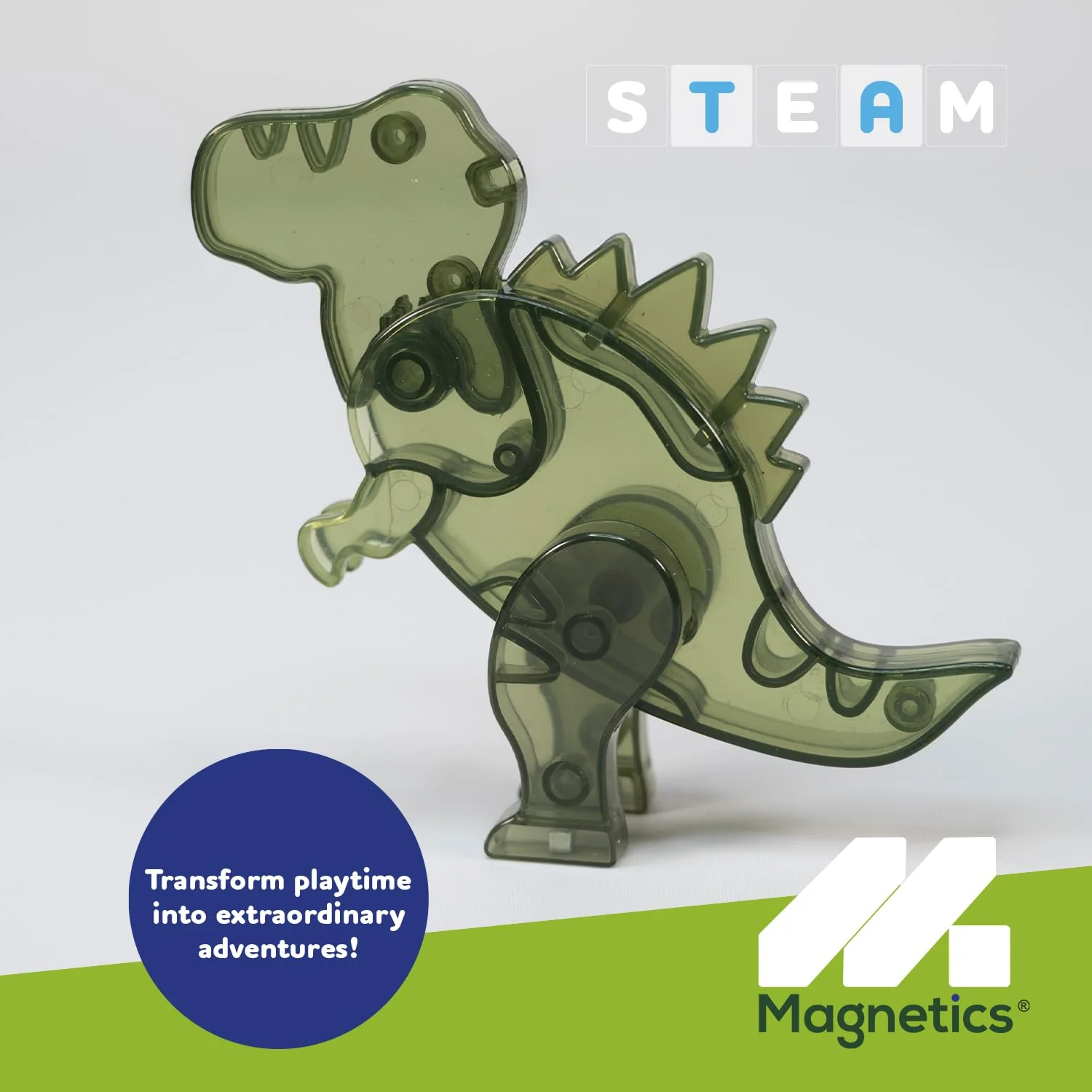 Magnetic Tiles Dino Set 30 Pcs - Image 3