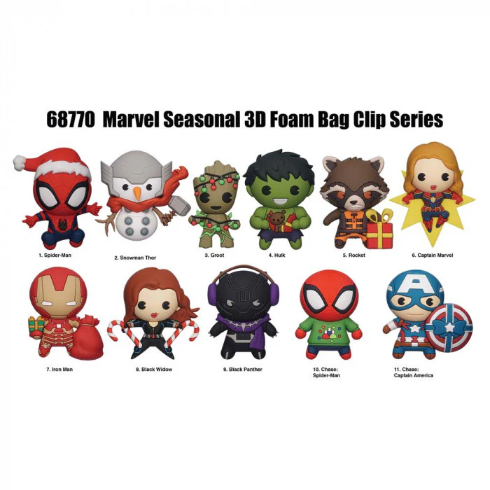 Marvel Christmas Bag Clips - Image 3