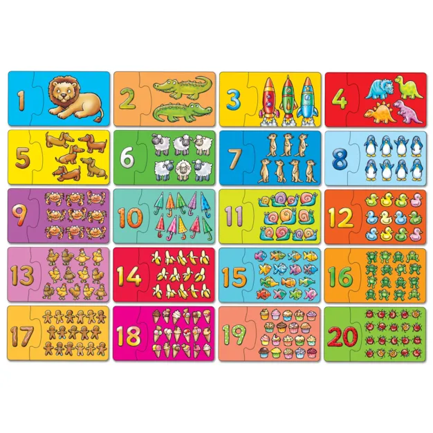 Orchard Toys Match and Count Jigsaw Puzzle - Image 2