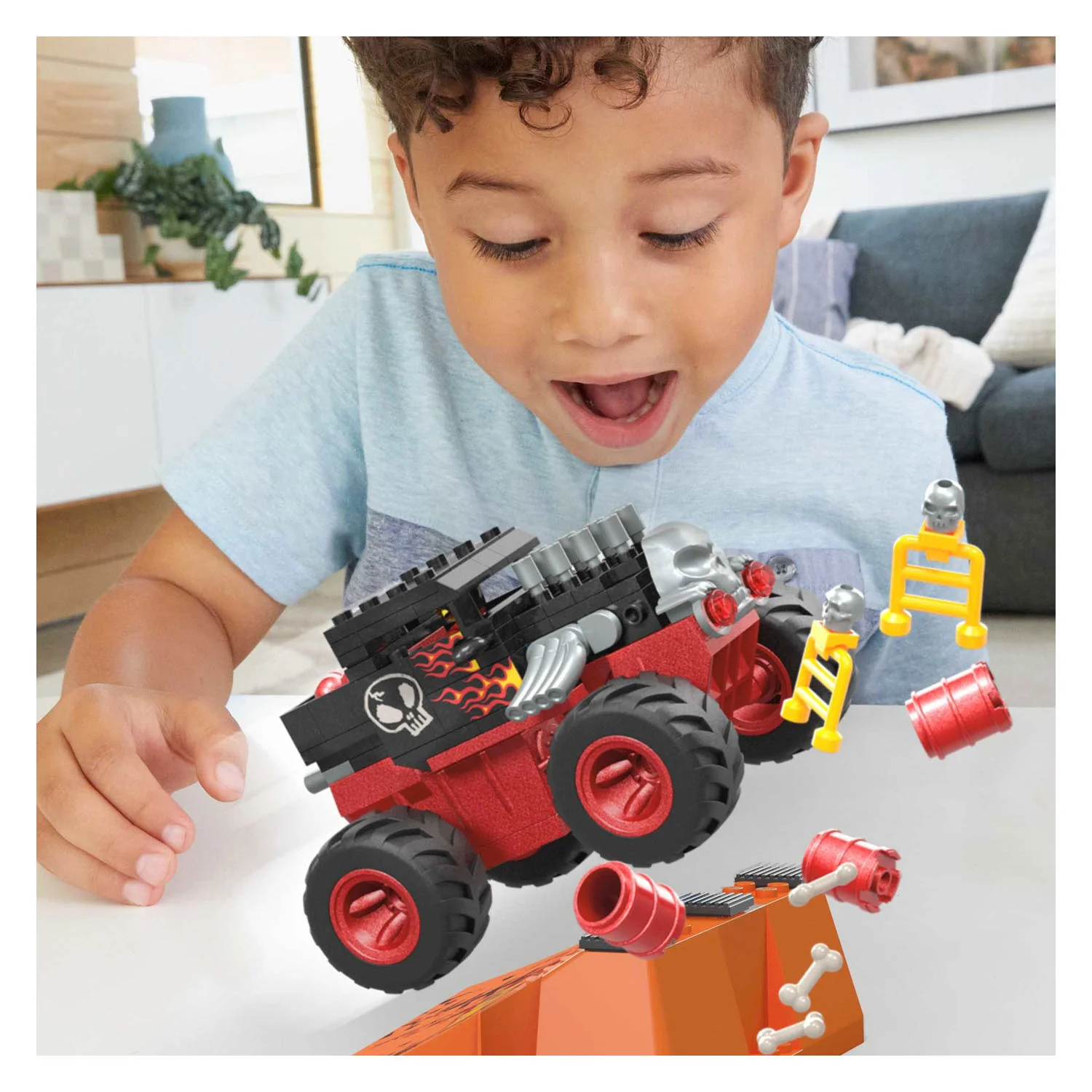 Mega Hot Wheels MT Bone Shaker Crush Course - Image 6