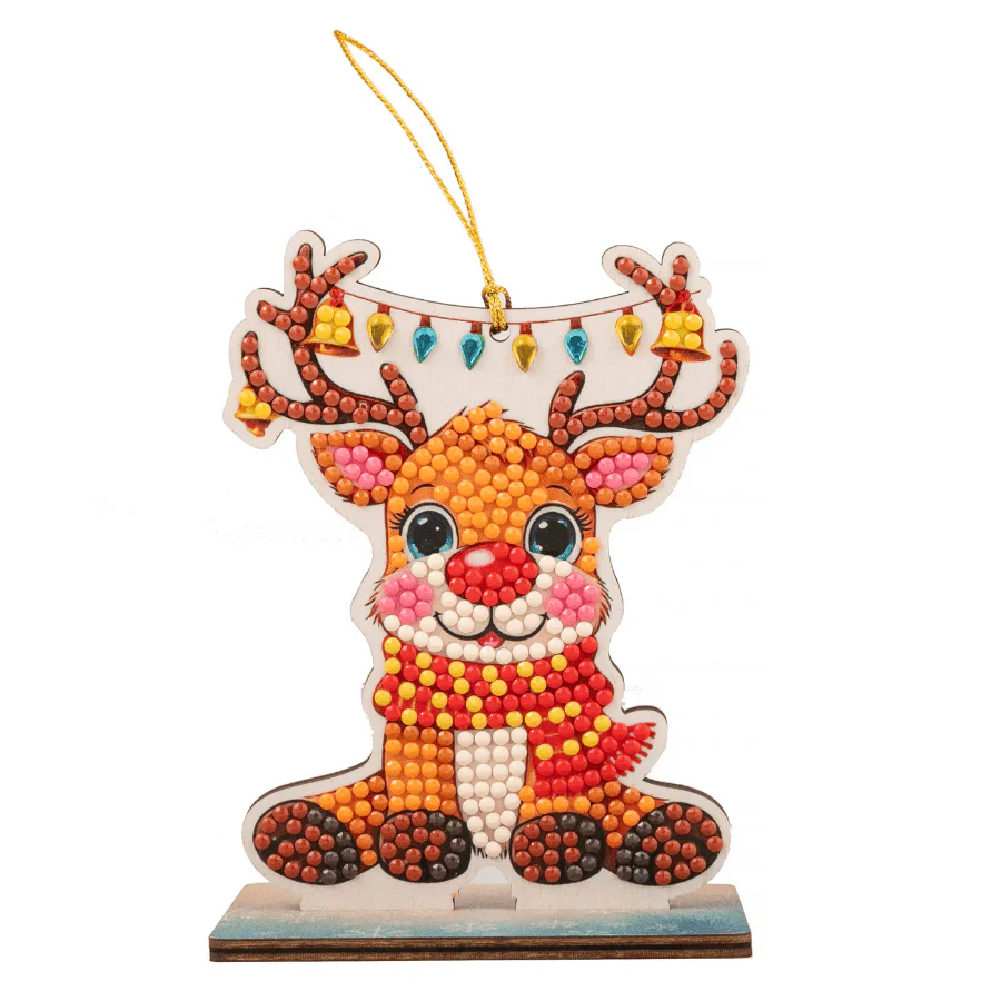 Merry Reindeer, Crystal Art Buddy - Image 3