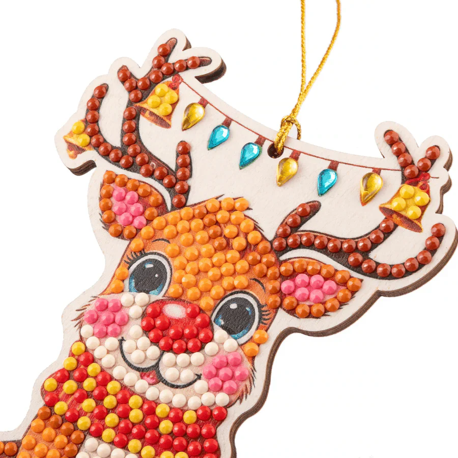 Merry Reindeer, Crystal Art Buddy - Image 4