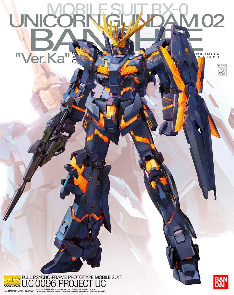 Gundam MG Unicorn Gundam 02 Banshee Version Ka  1/100 - Image 2