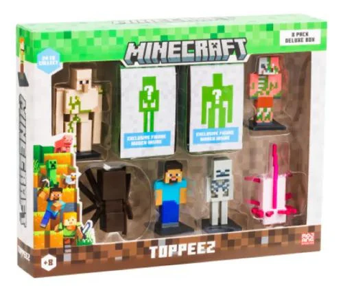 Minecraft 3D Toppeez 8Pk Deluxe Box Asst - Image 3