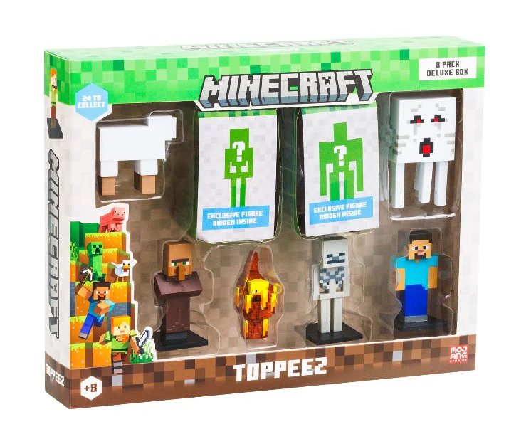 Minecraft 3D Toppeez 8Pk Deluxe Box Asst - Image 4