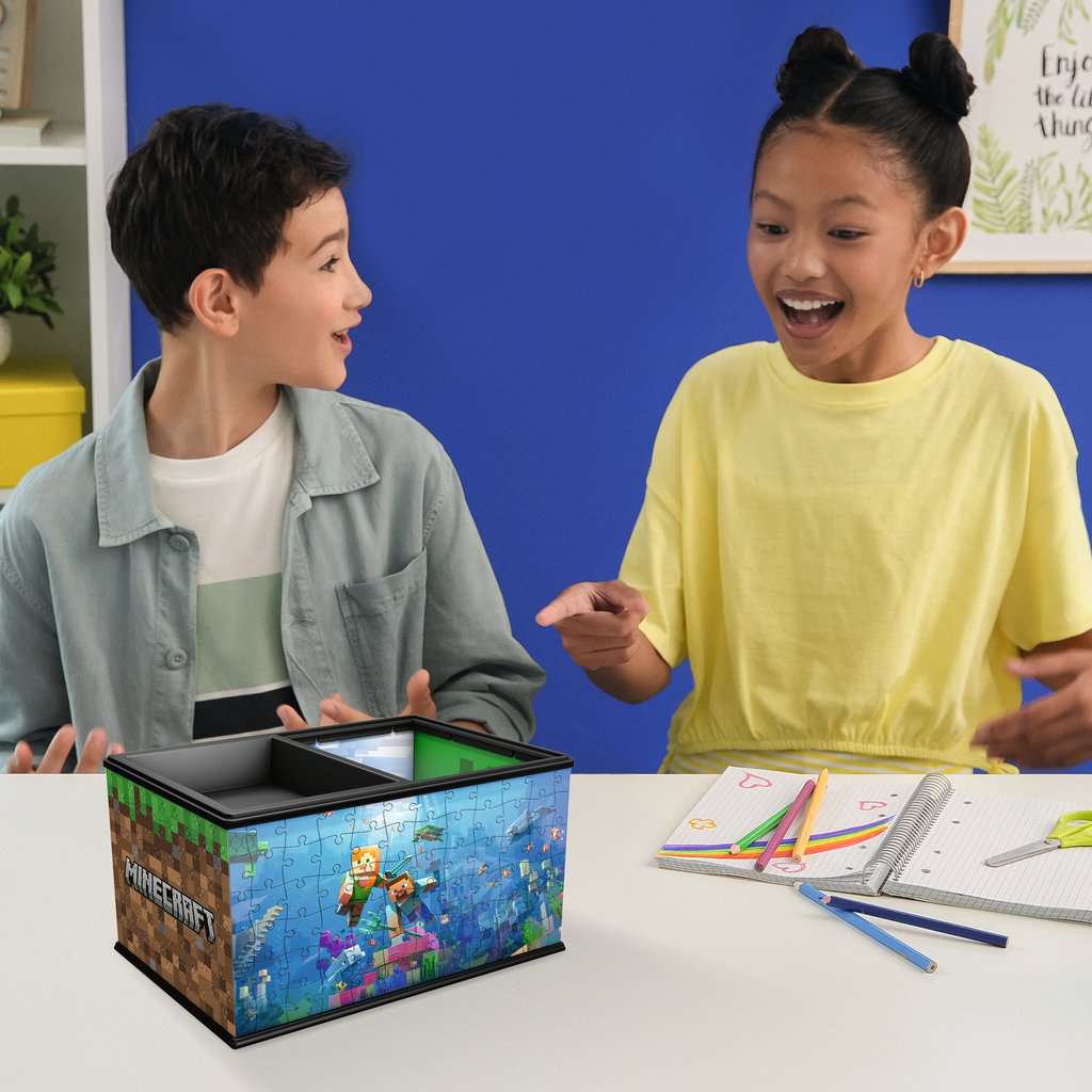 Ravensburger Minecraft Storage Box 216 Piece 3D Jigsaw Puzzle - Image 4