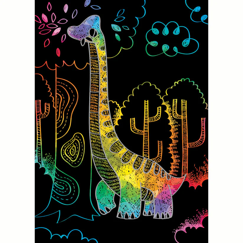 Mini Scratch Book Dinosaurs - Image 2